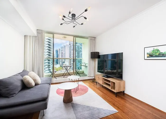 Cbd Sydney - King Suite Sussex St 2 Room 1 Parking